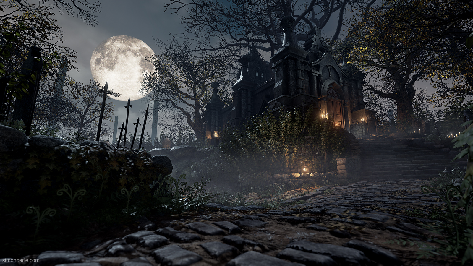 bloodborne-fanart-hunters-dream-ue4-polycount